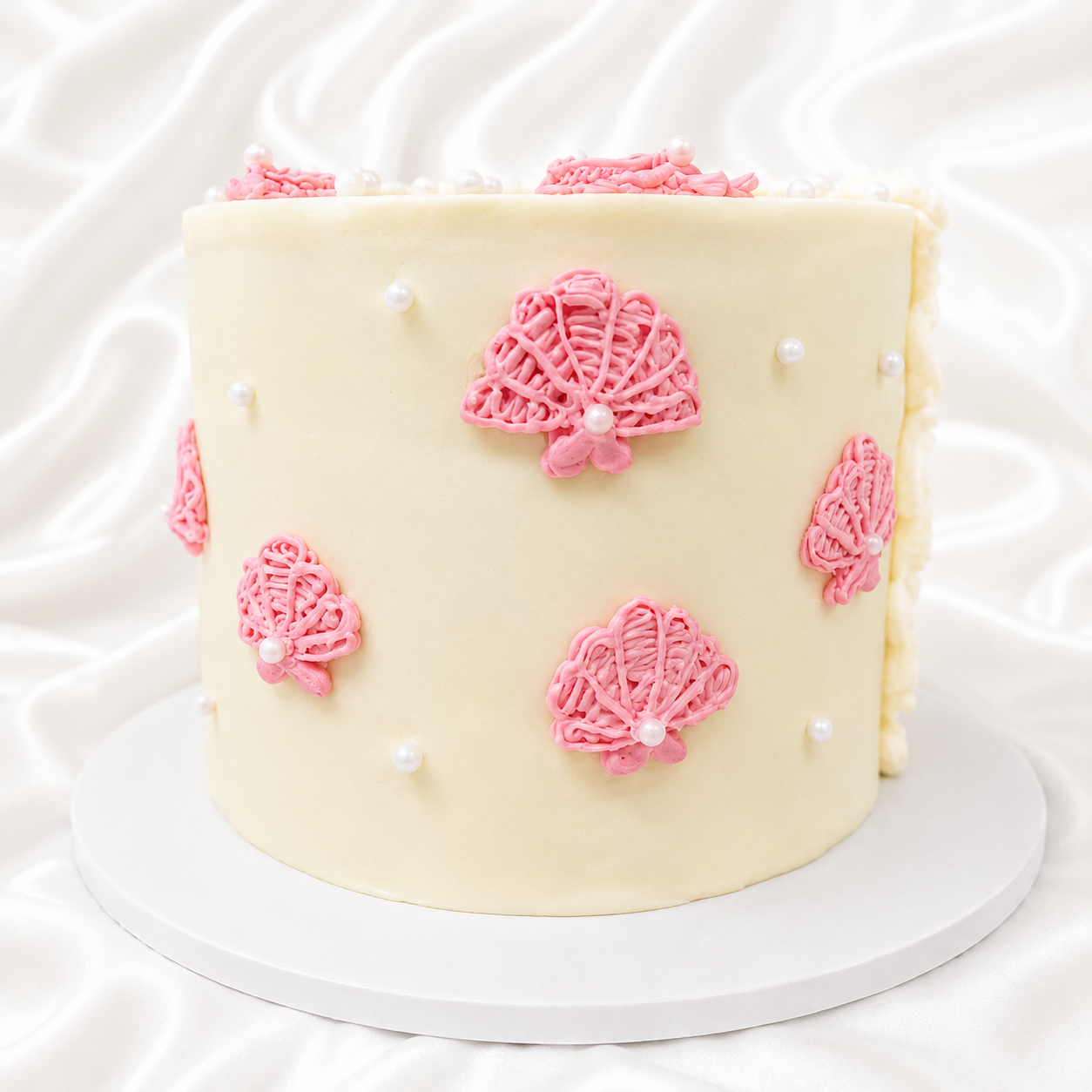 The Frosted Waves Cake