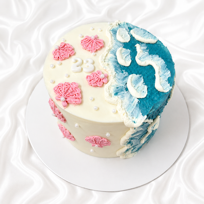 The Frosted Waves Cake