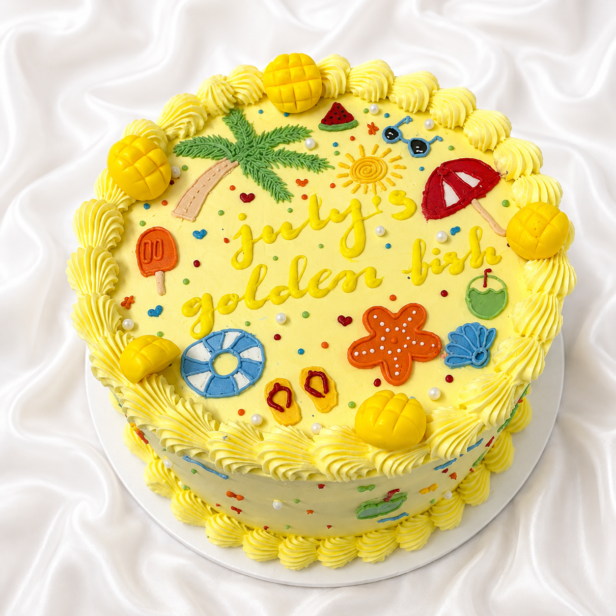 The Golden Summer Cake