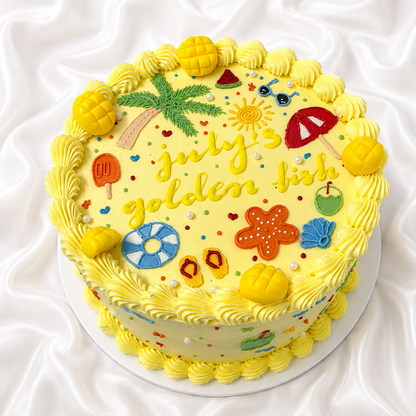 The Golden Summer Cake