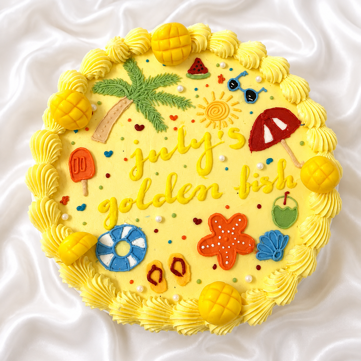 The Golden Summer Cake