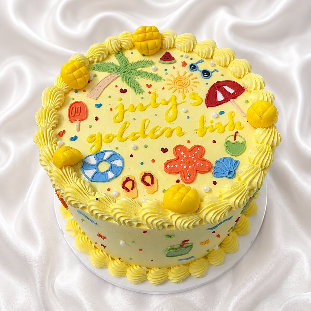 The Golden Summer Cake