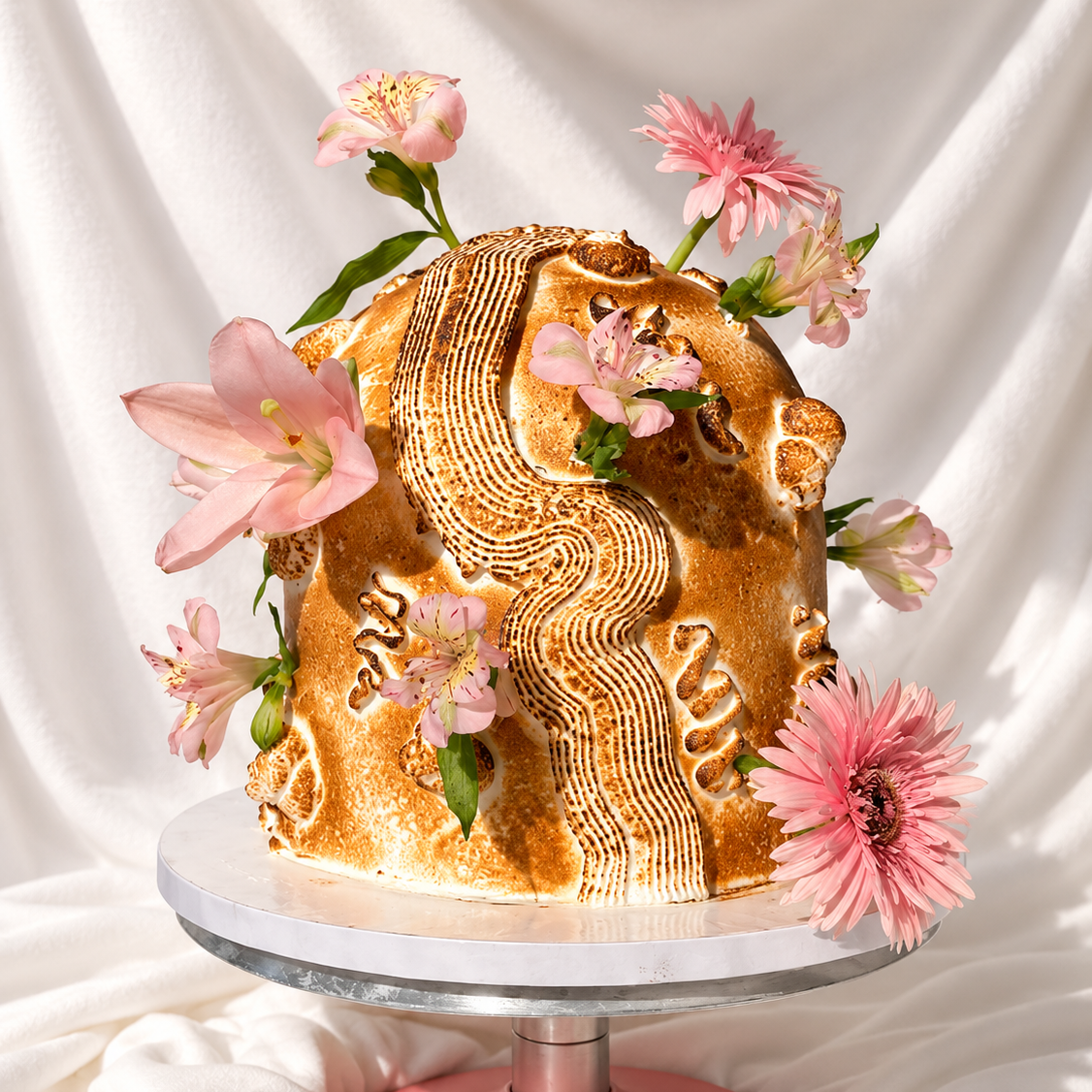 The Meringue Floral Dome