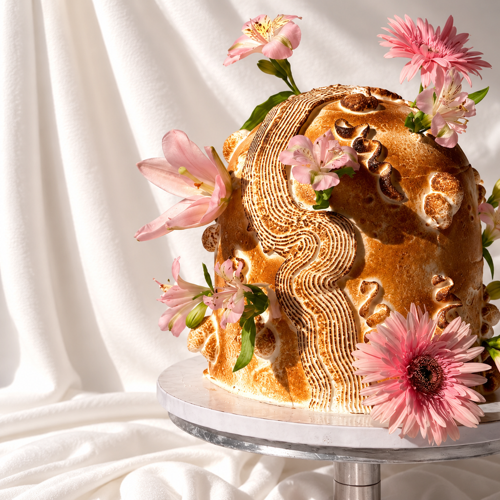 The Meringue Floral Dome