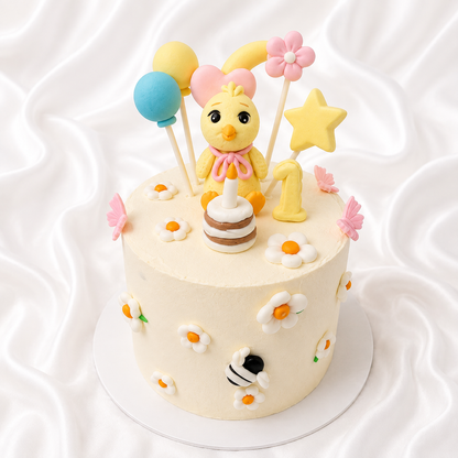 The One Little Chick Cake