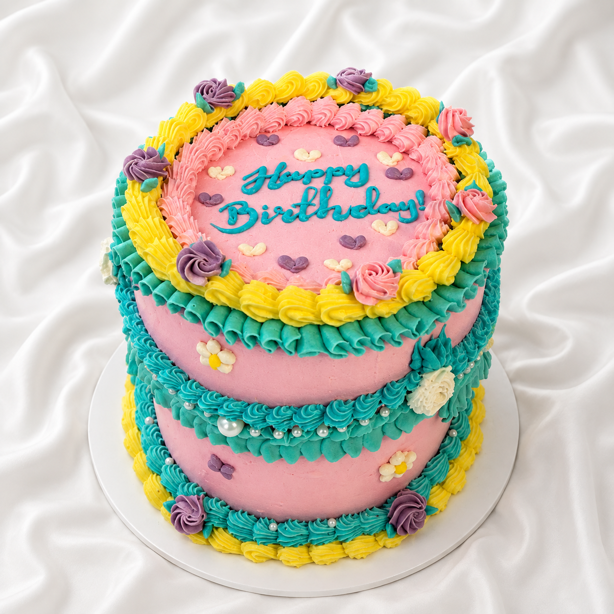 The Pastel Party Cake