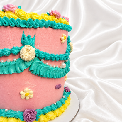 The Pastel Party Cake