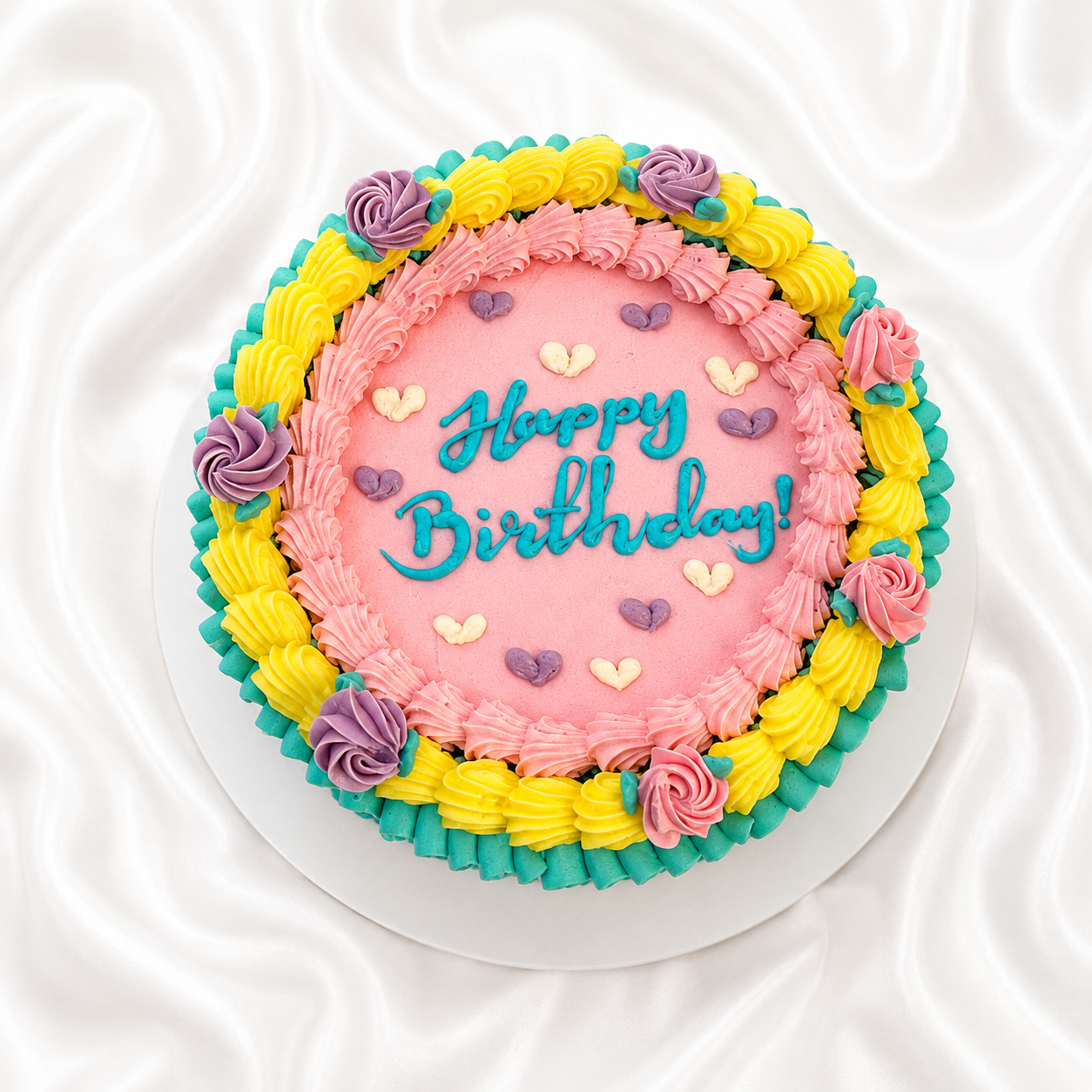 The Pastel Party Cake