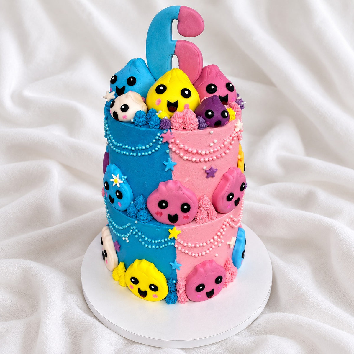 The Squishy Squad Cake