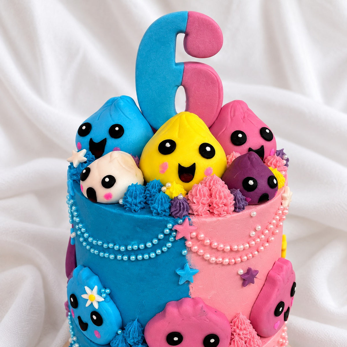 The Squishy Squad Cake