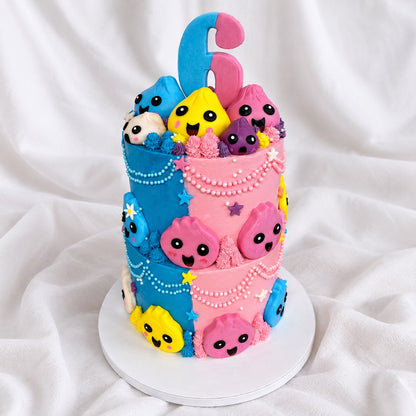 The Squishy Squad Cake