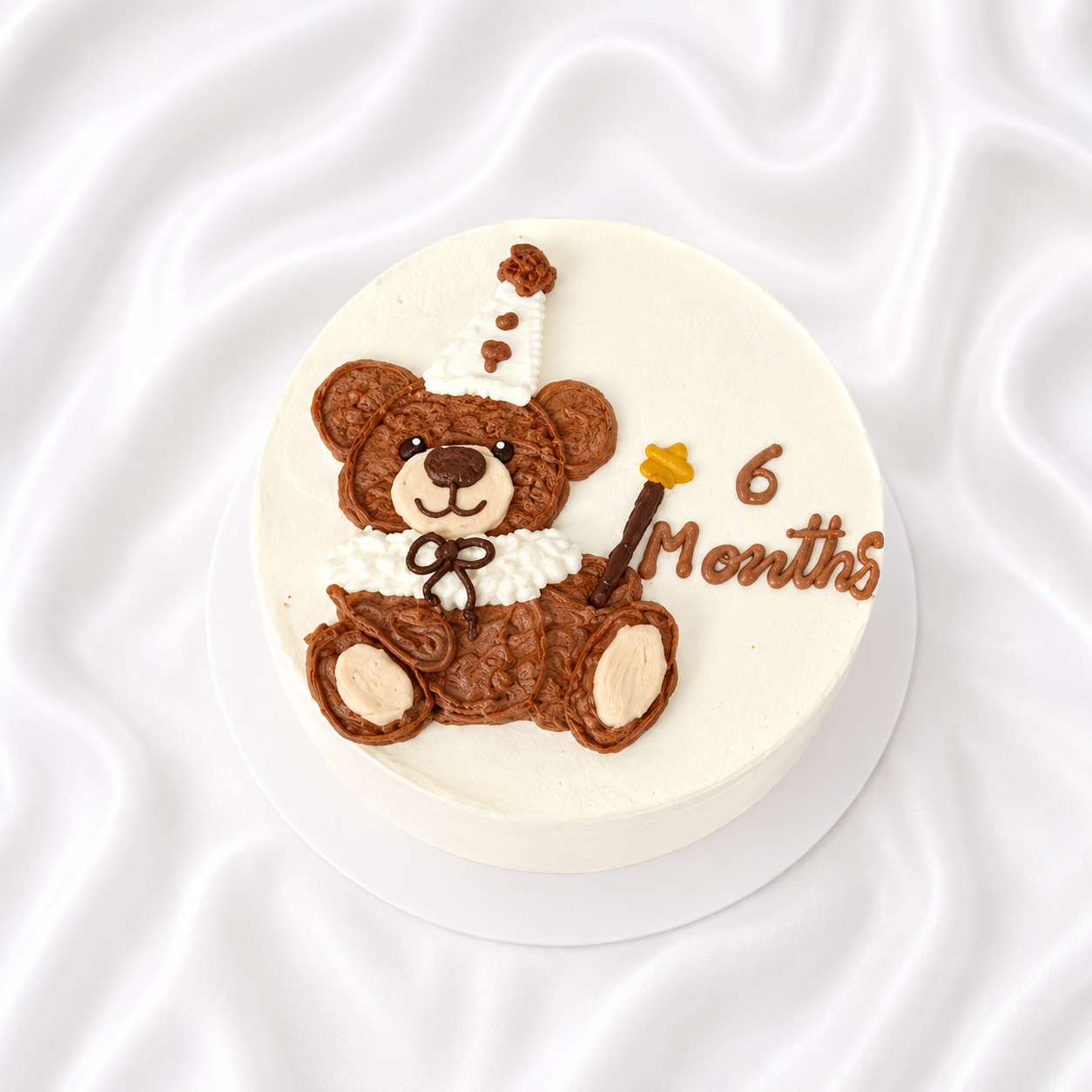 The Sweet Teddy Milestone Cake