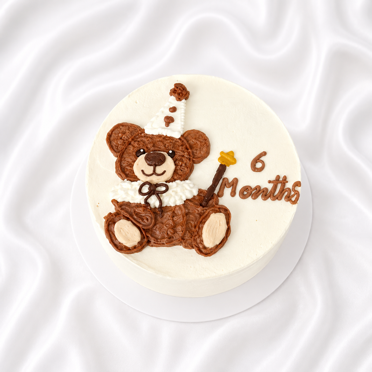 The Sweet Teddy Milestone Cake