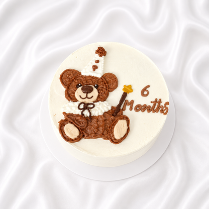 The Sweet Teddy Milestone Cake
