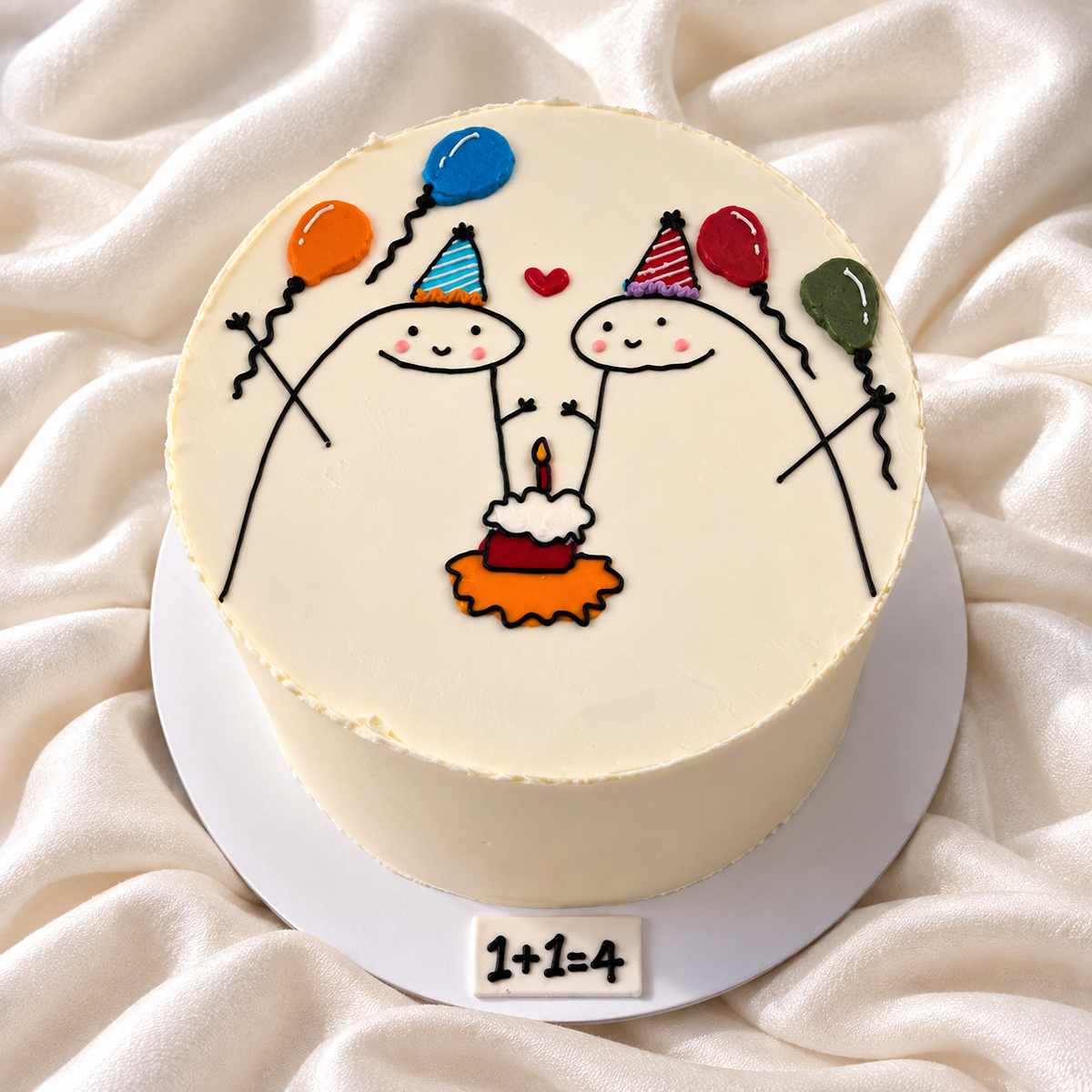 The Sweetest Equation Cake