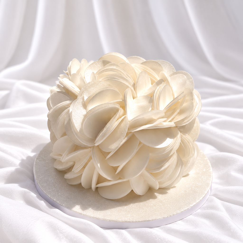 The White Petals Dream Cake
