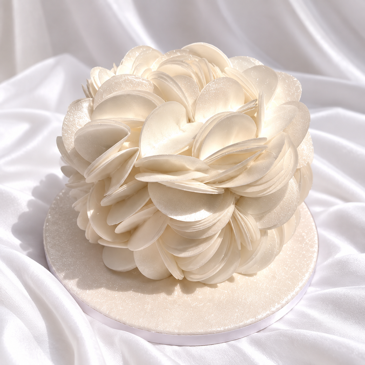 The White Petals Dream Cake