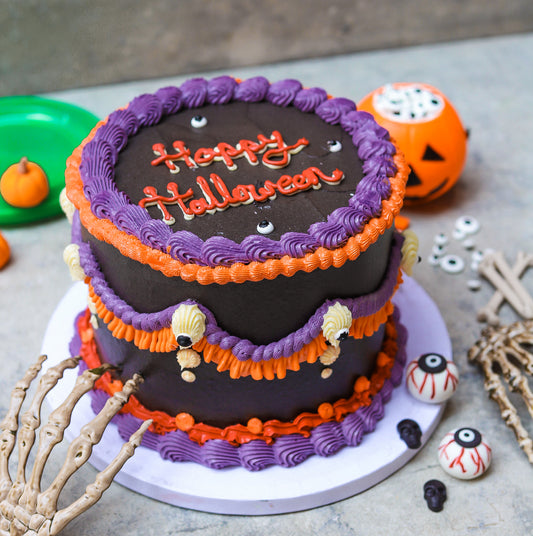 The Halloween Vintage Cake!