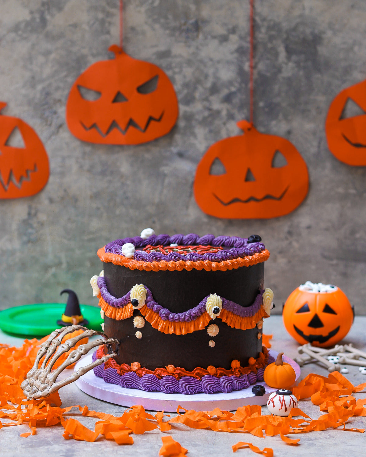 The Halloween Vintage Cake!