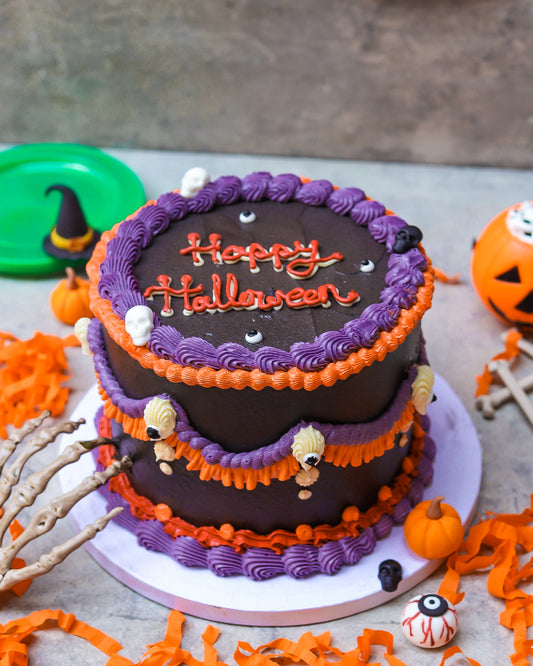 The Halloween Vintage Cake!