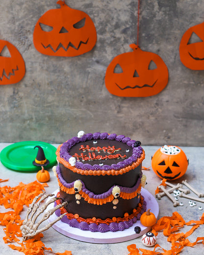 The Halloween Vintage Cake!