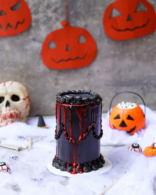 Halloween's Burning Cake!🔥👻🎃