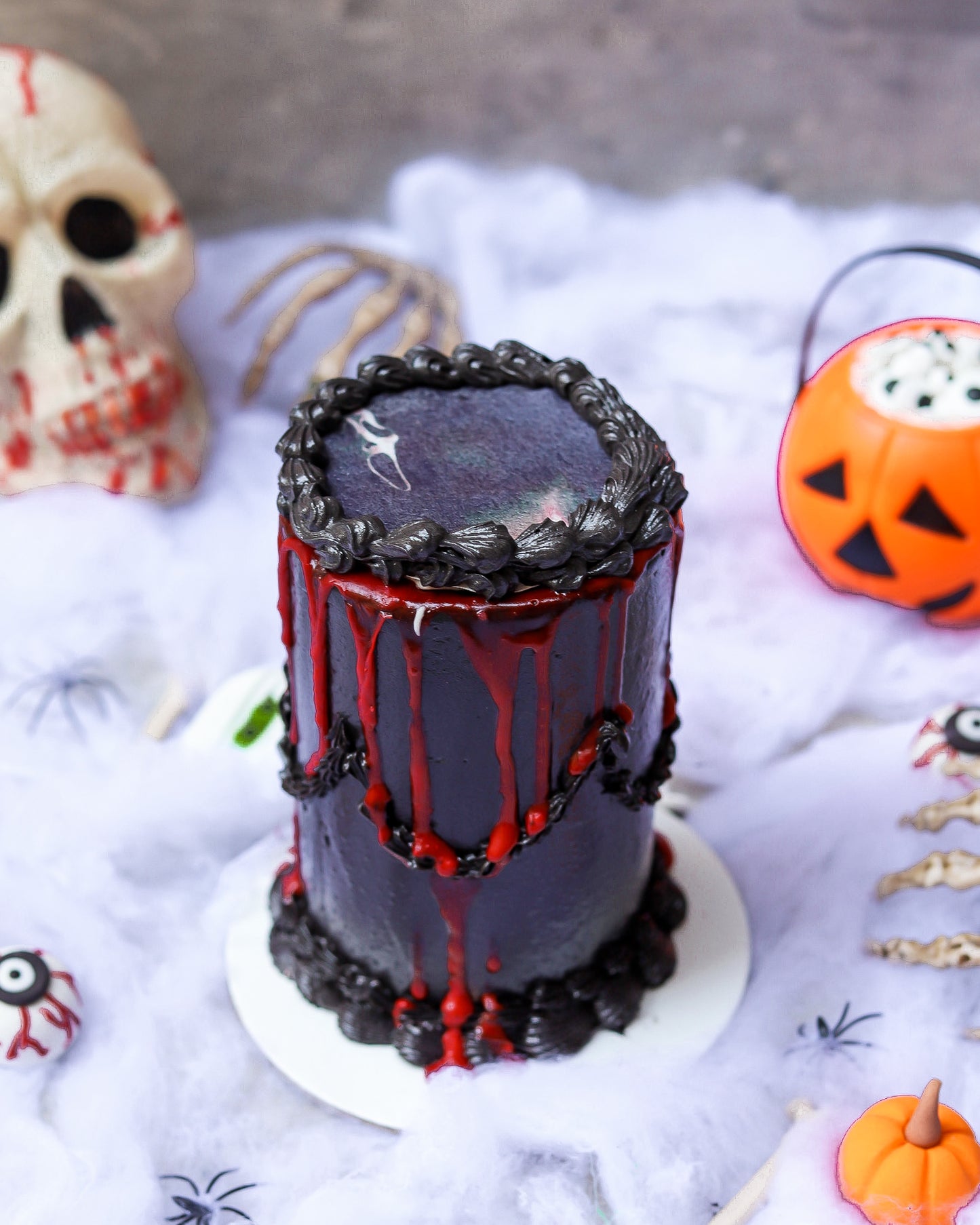 Halloween's Burning Cake!🔥👻🎃