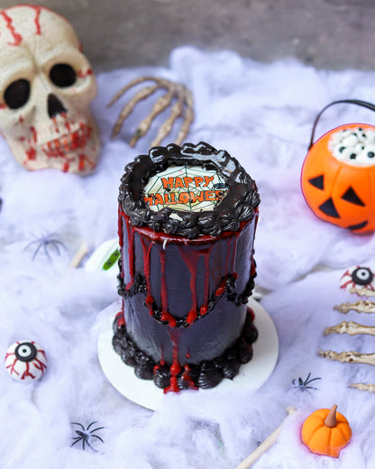 Halloween's Burning Cake!🔥👻🎃