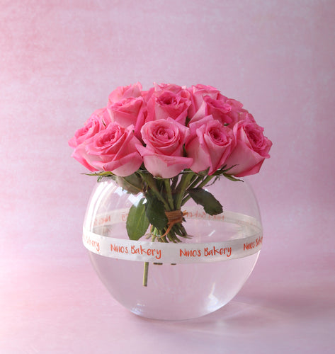 Blush Bloom Rose Bowl