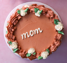 Load image into Gallery viewer, Rustic Floral Mom Cake