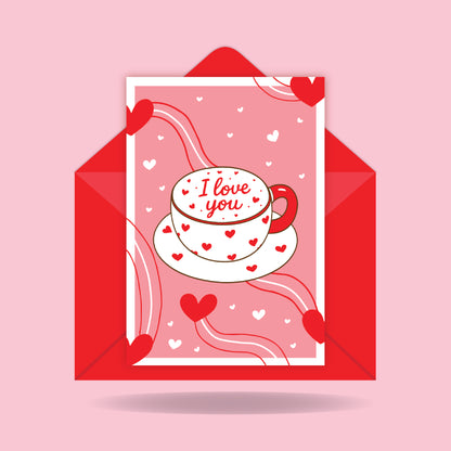 Mugnificent Love Card