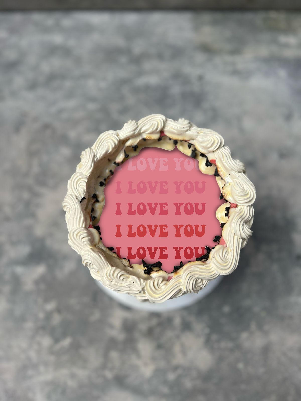 Burning LOVE Cake!