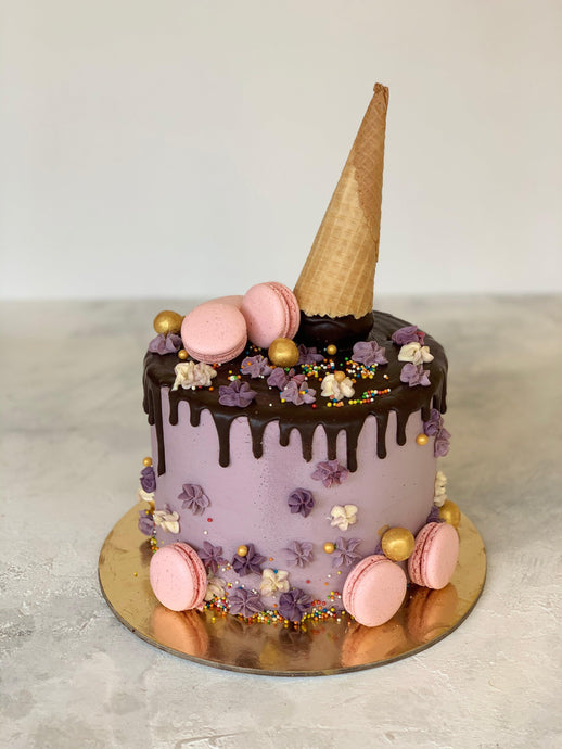 Ice Cream Cone Cake - Nino’s Bakery