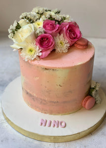 Floral Beauty Cake - Nino’s Bakery