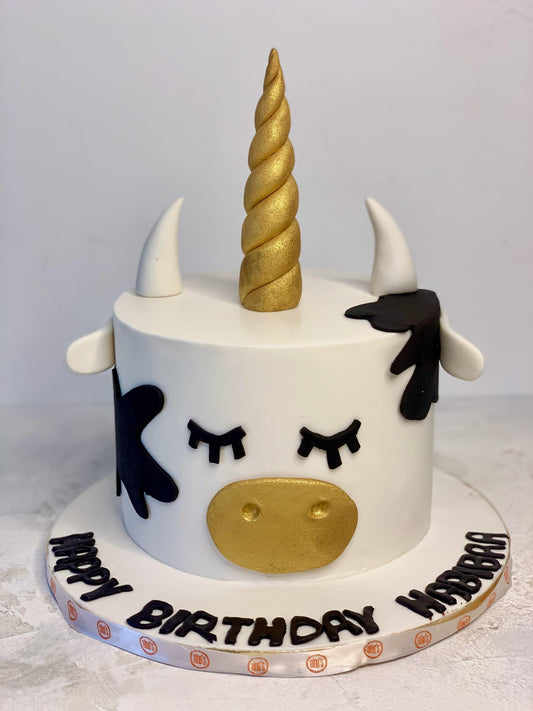 Unicorn Moo Cow Cake - Nino’s Bakery