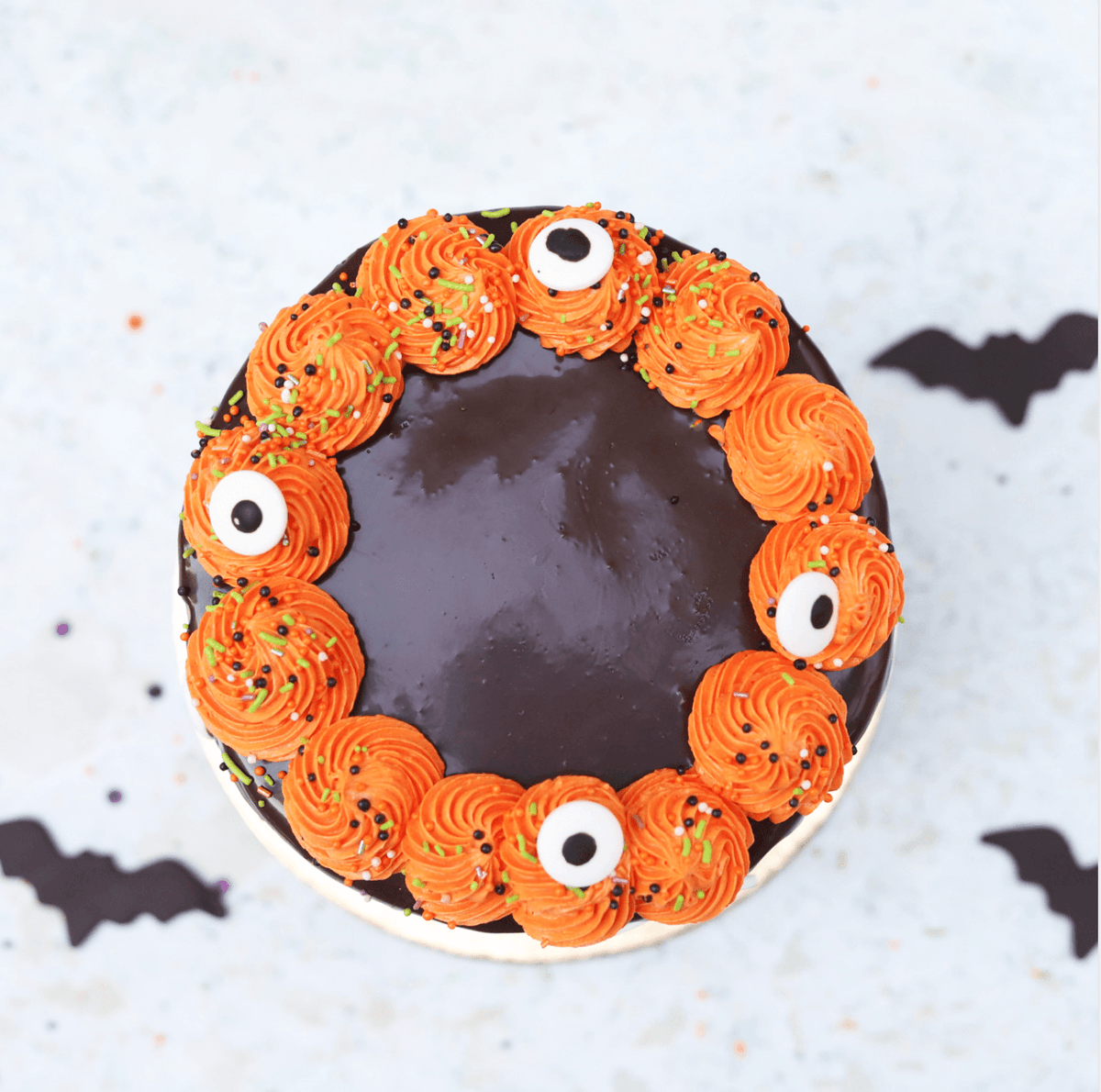 Purple Halloween Cake! - Nino’s Bakery