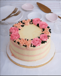 Buttercream Floral Wreath! - Nino’s Bakery