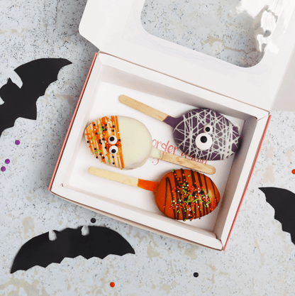 Halloween Cake Popsicles! - Nino’s Bakery