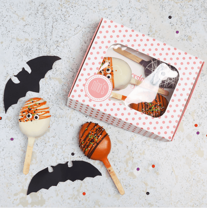 Halloween Cake Popsicles! - Nino’s Bakery