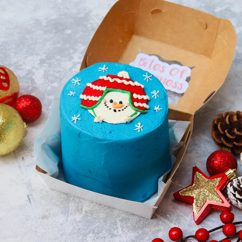 Baby Blue Snowman! - Nino’s Bakery