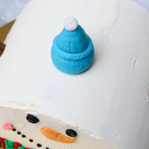 Snow Man Half Cake! - Nino’s Bakery