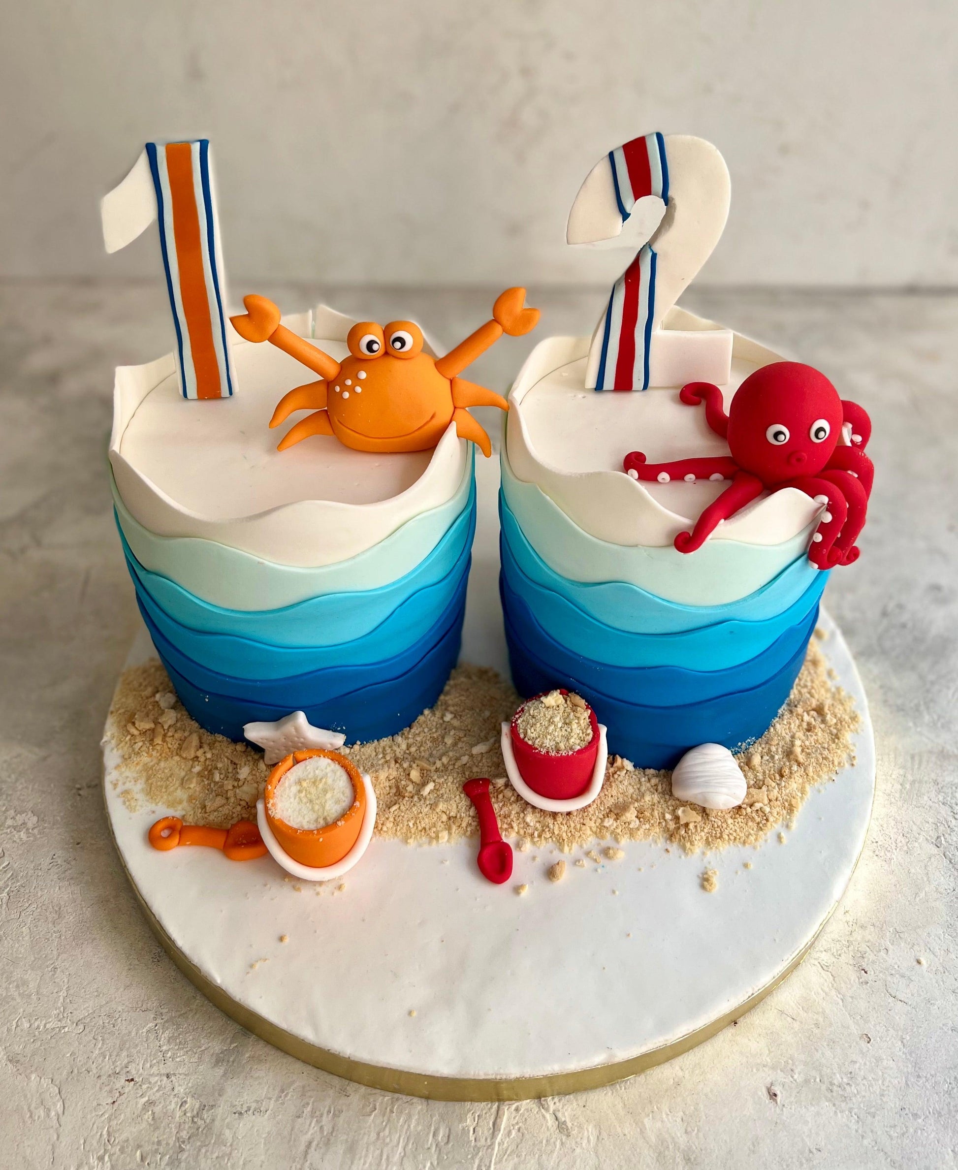 Under the Sea Double Cake - Nino’s Bakery