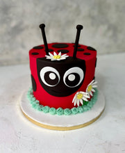 Load image into Gallery viewer, Lady Bug Cake - Nino’s Bakery